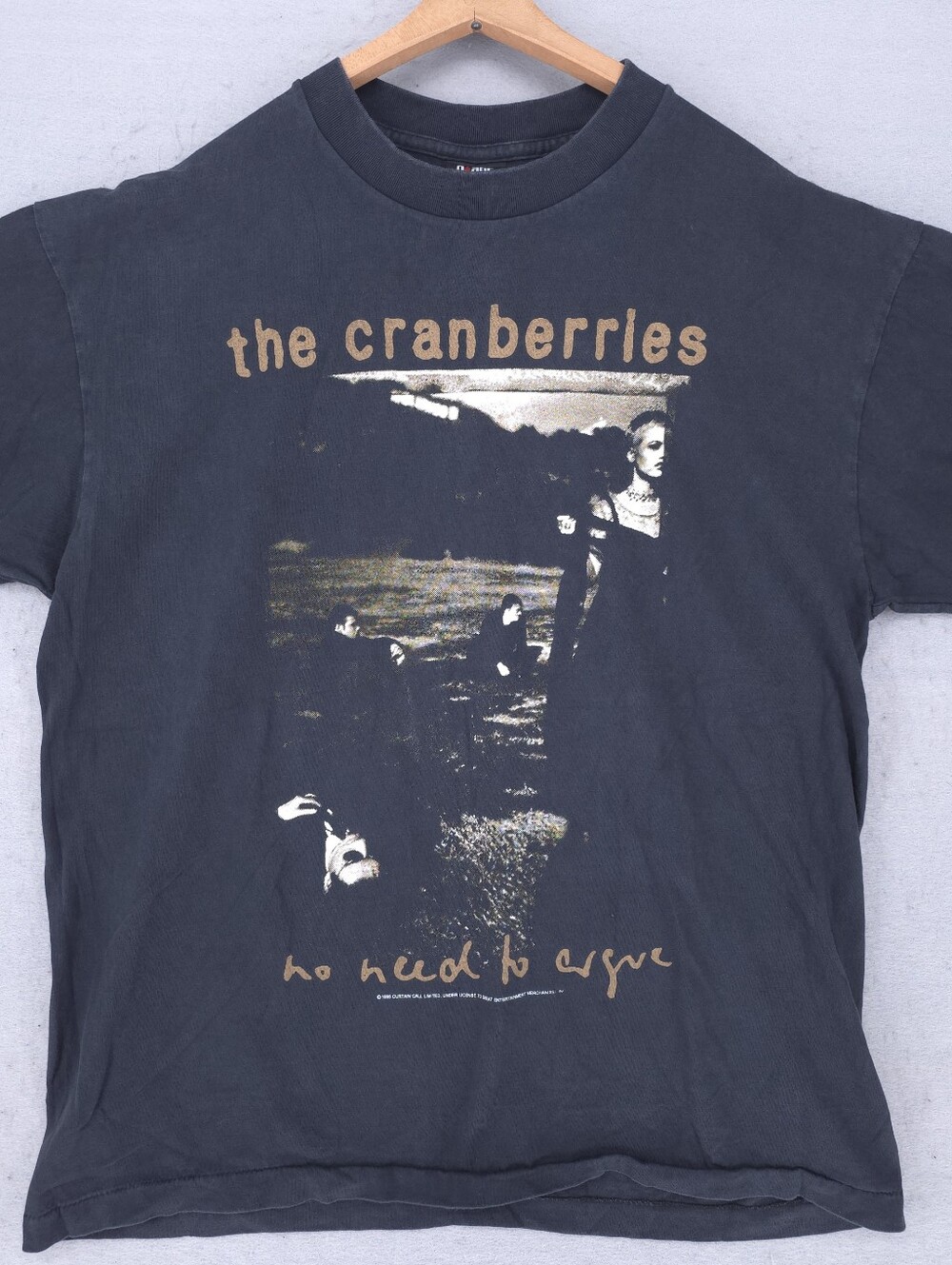The Cranberries Band Tee No Need To Argue Tour 1995 Modern Reprint Size XL